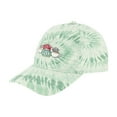 thumbnail image 3 of Friends Dad Hat, Tie Dye Polyester Adult Women's Baseball Cap with Curved Brim, Green, One Size, 3 of 5
