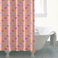 thumbnail image 4 of Pink Butterfly Pattern Shower Curtain 72"x72" ,Bathroom Decorative Shower Curtains Set with 12 Hooks,Modern Waterproof Washable Shower Curtain, 4 of 6