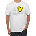 thumbnail image 1 of Wild Bobby, My Heart Is On That Tennis Field, Sports, Men Graphic Tee, White, 5X-Large, 1 of 4
