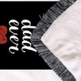 thumbnail image 6 of Sublimation Blanks Throw Blanket for Dad with 1/9/15/20 Printable Panels,Super Soft 330GSM Flannel Plush Sublimation Custom Personalised Photo Blanket (Best Dad Ever 8 Panels, 50'' x 40''), 6 of 6