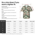 thumbnail image 4 of Picia Palm Trees and Tropical Gentle Cotton Regular Fit Short Sleeve Casual Hawaiian Shirt for Men-, 4 of 9