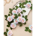 thumbnail image 3 of 25Pcs Artificial Roses Flowers Fake Roses with Stems Real Touch Foam Flowers for DIY Wedding Bouquet Baby Shower Centerpiece Floral Arrangement Party Home Decor(Black), 3 of 5