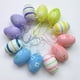 thumbnail image 1 of Decoración de Pascua, 12 piezas de huevos de Pascua de plástico coloridos huevos de Pascua para colgar de alto rendimiento, 1 of 11