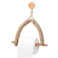 thumbnail image 1 of Papel Higiénico, Toallero De Cuerda De Cáñamo Vintage, Soporte De Papel Higiénico Montado En La Pared Para Baño Y Baño Serendint HA039737-01, 1 of 6