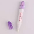 thumbnail image 4 of Nail Polish Corrector Removal Cleanser Pen Nail Art Tools Contains 3 Replacement Penpoint, Purple, 4 of 5