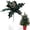Green, variant on Clearance Under $4 5.9 Inch Artificial Christmas Glitter Flower with Clip, Flocked Velvet Poinsettia Ornament for Xmas Tree, Wreath & Holiday Decor (Green, 1-Pack)