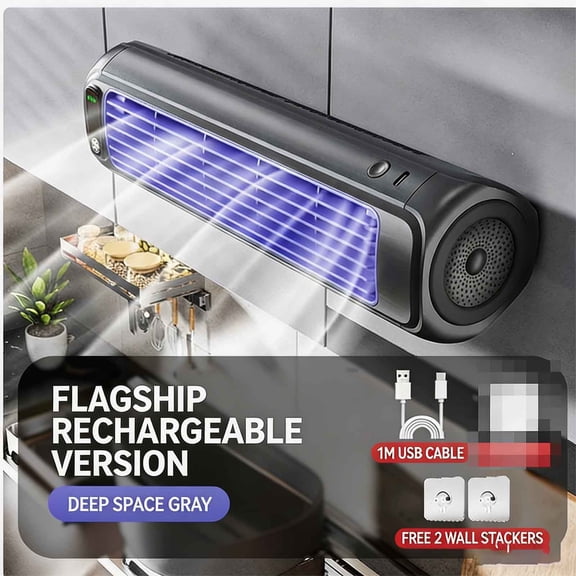 Mini Portable Air Conditioner and Personal Cooling Fan, Drill-Free Wall-Mountable AC Unit with Digital Display for Bedroom, Dorm, Office, and Camping