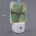 thumbnail image 2 of Sikiie Succulents Led Night Light, Warm White,Cool White Lights for Bathroom,Hallway,Bedroom, Kids Room-EU, 2 of 7