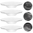 thumbnail image 3 of 4pcs Glass Tea Saucers Glass Costers Glass Tea Cup Mats Tea Set Saucers Glass Saucers, 3 of 7