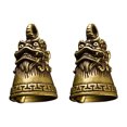 thumbnail image 3 of Miangastore Hanging Bell Golden 2Pcs 1.26X1.26X0.79In, 3 of 8