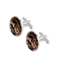 thumbnail image 2 of Easter Elegant Dress Shirt Cufflink Set for Men, Stainless Steel, Wedding and Business Attire, 2 of 6