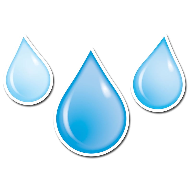 Creative Teaching Designer Cut Outs Water Drops