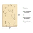 thumbnail image 2 of Siren (Sirène) - Conté Crayon on Paper by Henri Matisse c.1949 - 8 x 12 inch Vintage Wood Art Sign, 2 of 4
