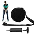 thumbnail image 1 of Golf Training Ball Smart Ball Golf Training Aid Inflatable Swing Training Ball with Inflator Pump and Adjustable Lanyard,Assist Golf Swing Trainer Golf Swing Assistant for Beginner, 1 of 7