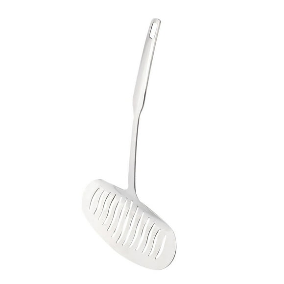 MERRYHAPY Ergonomic Handle Metal Spatula Stainless Steel Shovel Fried Fish Cooking Utensils for Restaurant Staff 1Set