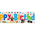 thumbnail image 4 of Colorful Happy Birthday Dog Theme Party Banner Backdrop Decorations with Balloons Background for Celebrations Kids Parties Supplies Events, 4 of 7