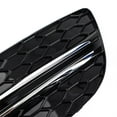 thumbnail image 2 of For Mercedes W205 2015-2018 Black and Chrome Grille Cover for Enhanced Style, 2 of 7