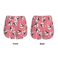 thumbnail image 3 of Salouo French Bulldog Face Print Women's 2 in 1 Running Shorts Double-Layer Shorts Athletic Workout Gym Yoga Shorts Running Shorts for Women-Small, 3 of 7