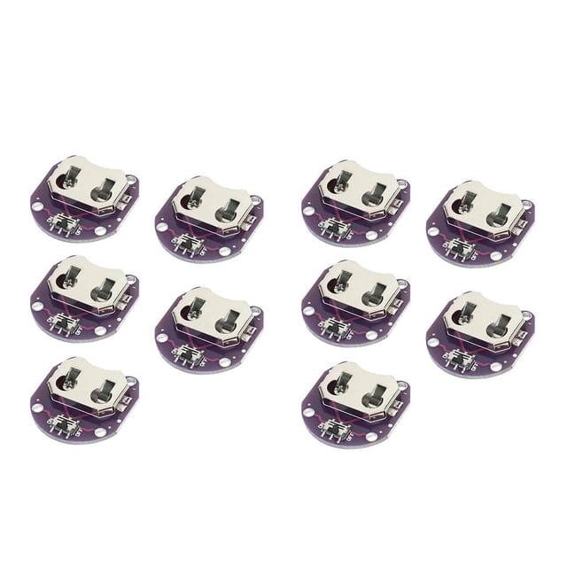 10X Coin Cell Battery Holder CR2032 MóDulo de Montaje de Batería para