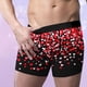 thumbnail image 4 of Calzoncillos tipo bóxer transpirables y ajustados para hombre, cómodos, de poliéster, con esquinas planas., 4 of 8