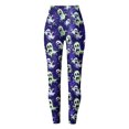 thumbnail image 6 of mgoYE Halloween Pajamas Pants Women Cute Pumpkin Ghost Print PJs Bottoms Causal Soft Long Lounge Pants Sleepwear Leggings Women Size S, 6 of 7