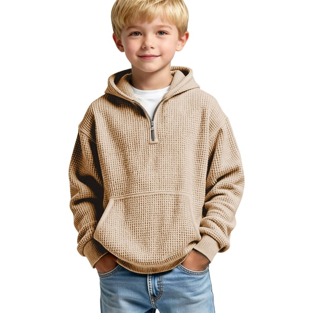 Chaquetas para niño, tops de bolsillo, deportivas para niño, talla grande, informales, de manga larga, con capucha de invierno, chaqueta para niño
