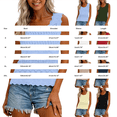 thumbnail image 4 of Gsakboxl Womens Tank Tops 2026 Women Hollow Out Crochet Wave Trim Sleeveless Knit Tank Top Loose Fit Breathable Summer Resort Beach Vacation Outfit Camisole Vest White M, 4 of 7