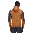 thumbnail image 2 of Regatta - Sudadera con Cremallera Cadford III Jaspeada para Hombre (Naranja Llama, Gris India), 2 of 5