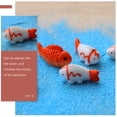 thumbnail image 2 of 15pcs resina maceta decoración de peces de colores modelo adornado adorable resina artesanía niños juguete, 2 of 4