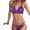 Purple, variant on Front Bu Nylon,Spandex Black,Green,Pink,Purple,Beige,Red,Khaki,Coffee Tton Bra Women Sexy Lace Front Shaping Cup Adjustable Shoulder Strap Large Size Bra