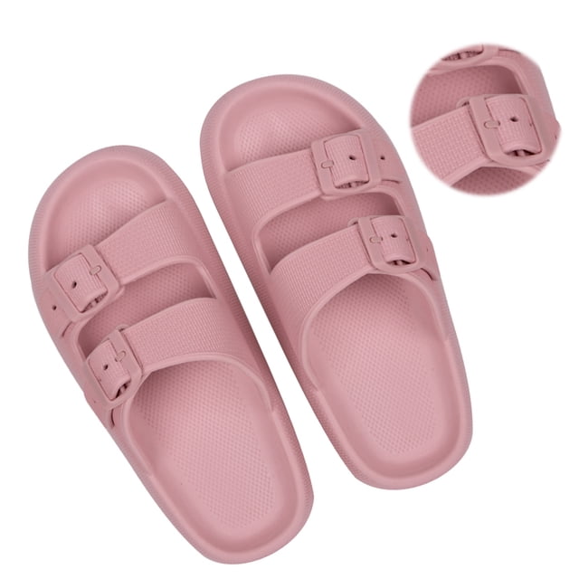 Fashion Sandals Sluyes Cloud Slipers Caminata Espesas Sombronas Hebillas Ajustables Sin Deslizamiento para La Playa Verano
