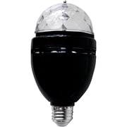 VEI Party Starter Bulb Light Bulb 1 Watt Multicolored Plastic Rotating LED Prism