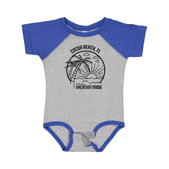 Inktastic Summer Vacation Mode Cocoa Beach Florida Boys or Girls Baby Bodysuit