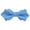 Blue, variant on INSPIRE CHIC Men's Diamond Pointed Bowties Pre-tied Solid Bow Ties for Formal Wedding Black