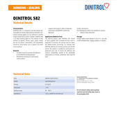 DINITROL 582 Special Cleaner Transparent 1L Can - Fast Drying Cleaner