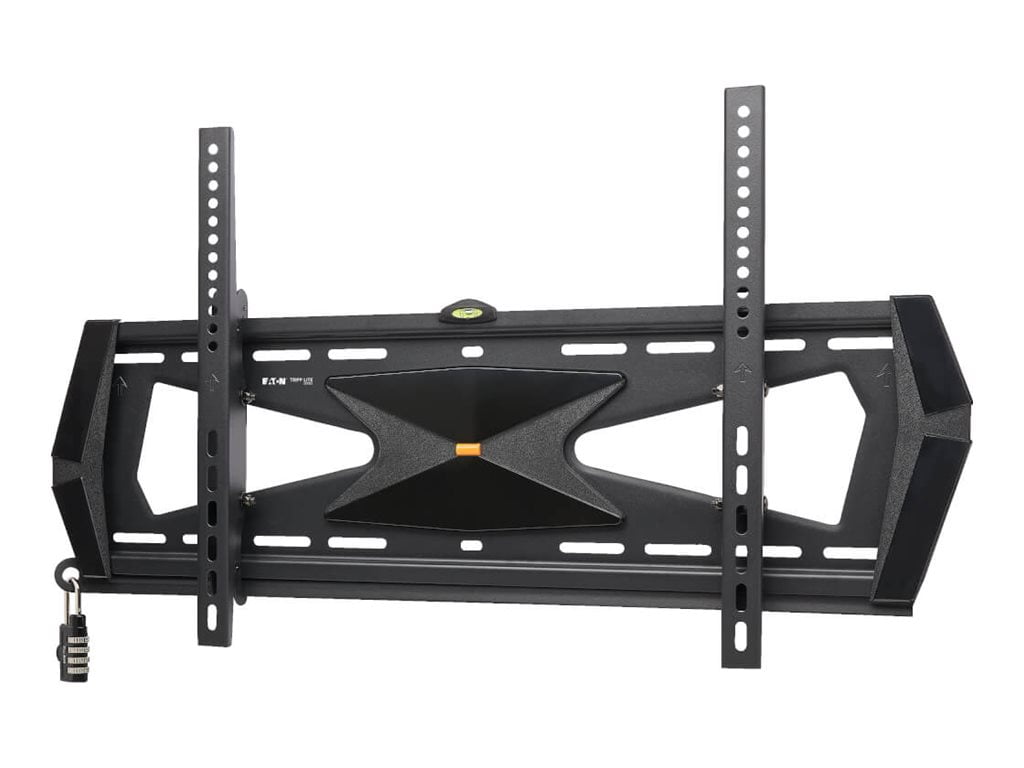 Heavy-Duty Tilt Security Wall Mount for 37" to 80" TVs and Monitors, Flat or Curved Screens, UL Certified