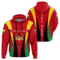 thumbnail image 3 of Sudadera con capucha con estampado de país africano, emblema de la bandera de Guinea-Bissau, estampado 3D, para hombre y mujer, ropa deportiva informal, talla 4XL, 3 of 5