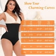 thumbnail image 6 of Tummy Control Shapewear Panties for Women High Waisted Body Shaper Slimming Shapewear Underwear Girdle Panty, 6 of 6