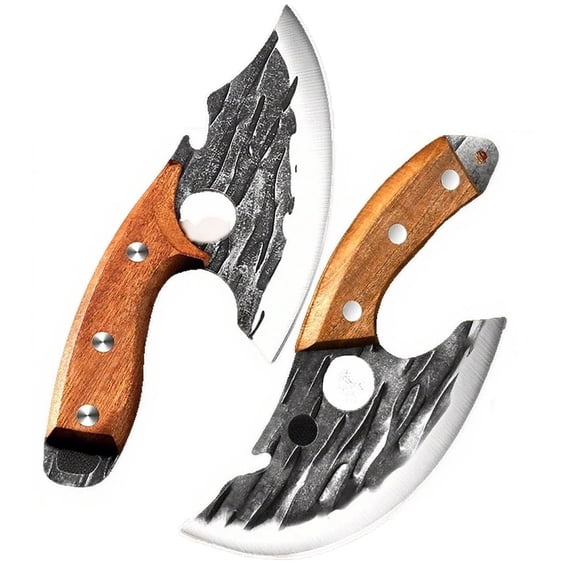 Mini Butcher Knife Handmade-Forged Meat Cleaver Knife Set Slaughter Professional Meat Slicing Knife