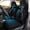 3D Black Cattle, variant on Psesaysky Pink Breast Cancer Print Car Seat Covers 2pcs Universal Fit Front Car Interior Seat Protectors Polyester Fabric