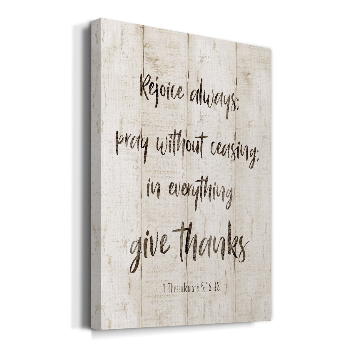 Rejoice Always Premium Gallery Wrapped Canvas - Ready to Hang