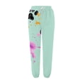 thumbnail image 3 of WMTBSRSW Women's Sweatpants 2025 Trendy Cute Graphic Baggy Sweatpants High Waisted Drawstring Joggers with Pockets, 3 of 4