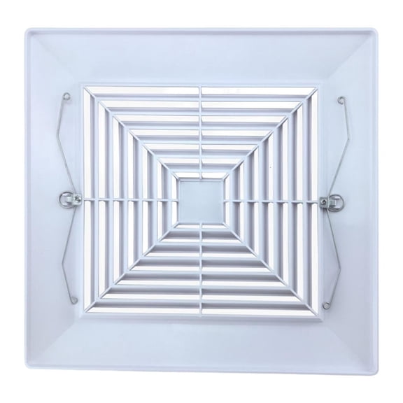 LAIQIEN Ceiling Exhaust Fan Cover Ventilator Exhaust Hood Bathroom Ventilation Fan Cover
