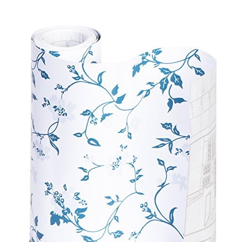 Smart Design Shelf Liner W Decorative Adhesive Washable Cutable