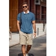 thumbnail image 4 of COOFANDY Black T Shirts for Men Summer Basic Short Sleeve Tees Crewneck Plain Casual T Shirts, 4 of 6