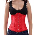 thumbnail image 3 of Corset Vintage Sexy Mode avec G-String S-6TG, 3 of 7