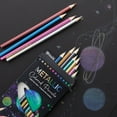thumbnail image 7 of BAZIC Metallic Colored Pencils 12 Shimmering Shades Pre-Sharpened Pencil Set (12/Pack), 12-Packs, 7 of 7