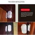 thumbnail image 4 of Raphary 2 pcs Wireless Burglar Security Alarm System Home Window and Door Entry Defense Magnetic Sensor Battery Operated for Home Garage Balcony Pool Sliding Doors Cabinets & More, 4 of 8