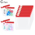 thumbnail image 1 of 7pcs Reusable Pill Pouch Zipper Bags Waterproof Moisture-Proof Pill Storage Bag G8F0, 1 of 1
