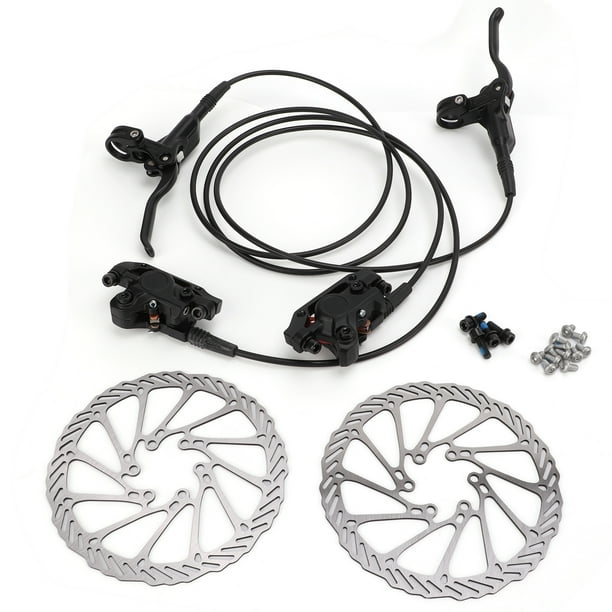 Kit de freno de disco para bicicleta, pinza delantera y trasera universal de 29 pulgadas, palanca de freno de disco para bicicleta eléctrica